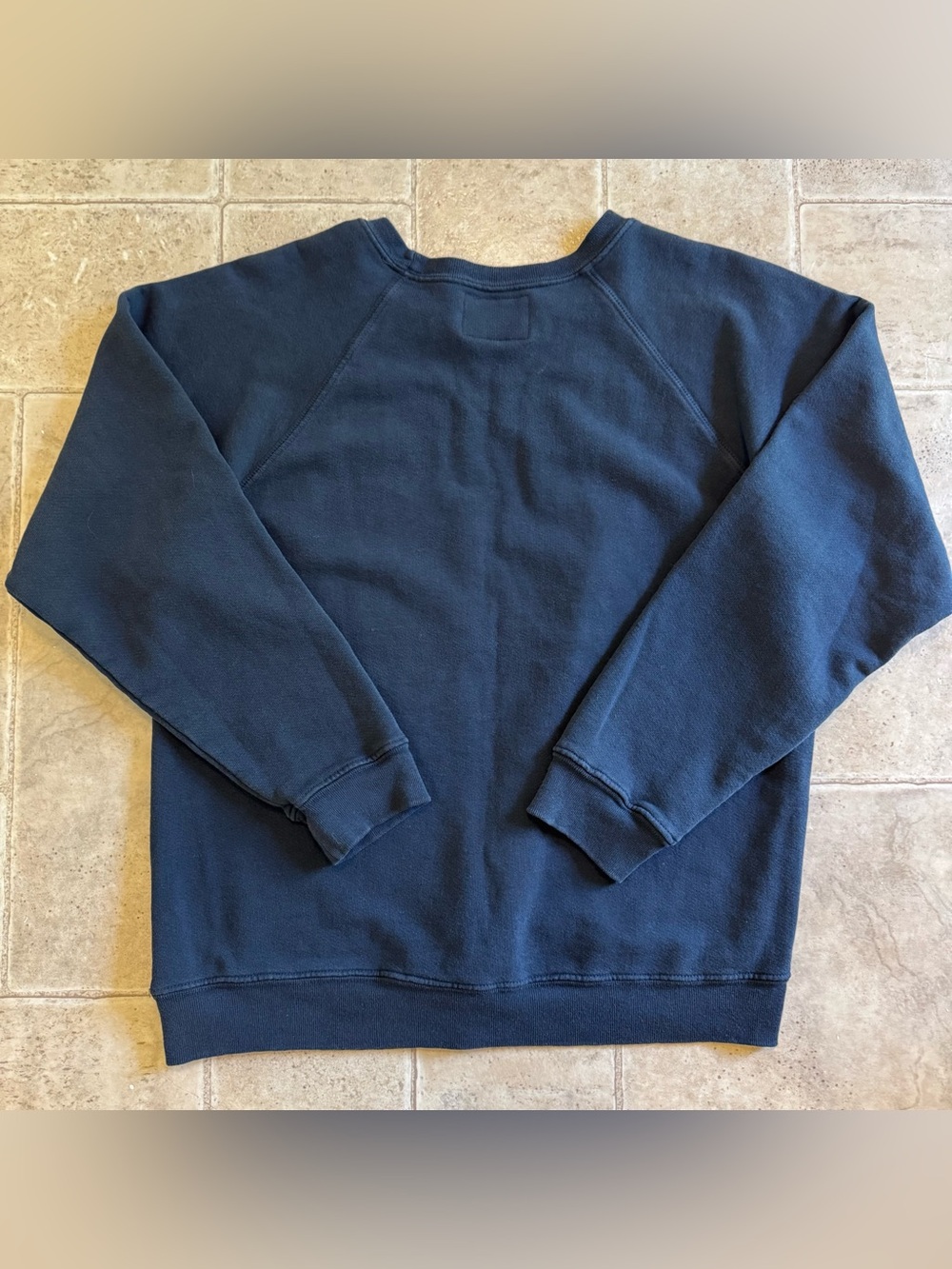 Smiley Retro Brand Los Angeles smiley face cotton oversized sweater grey small - Picture 2 of 9